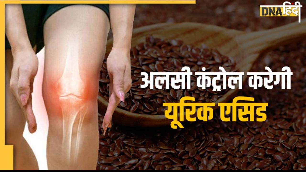 Flax Seeds in Uric Acid : ब्लड और हड्डियों से यूरिक एसिड को चूस लेगा अलसी का बीज, घुटने का दर्द होगा छूमंतर