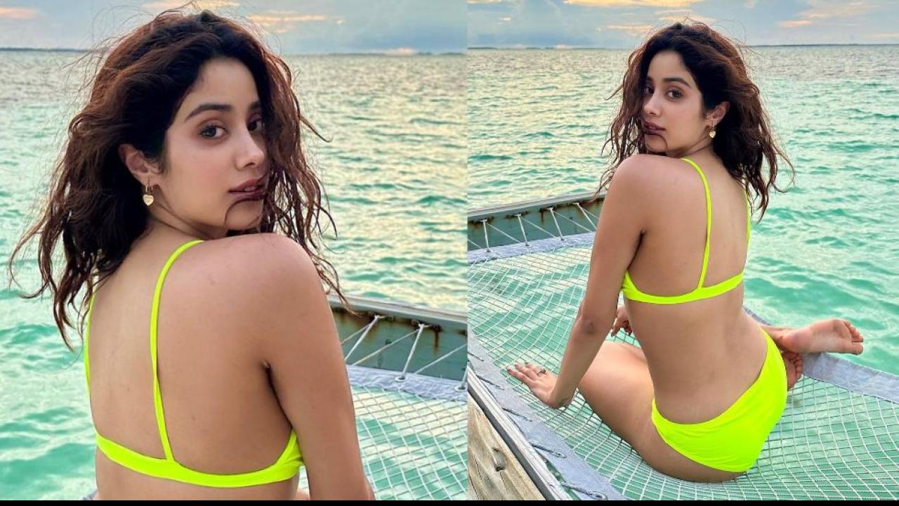 Janhvi Kapoor Hot Bikini Photos