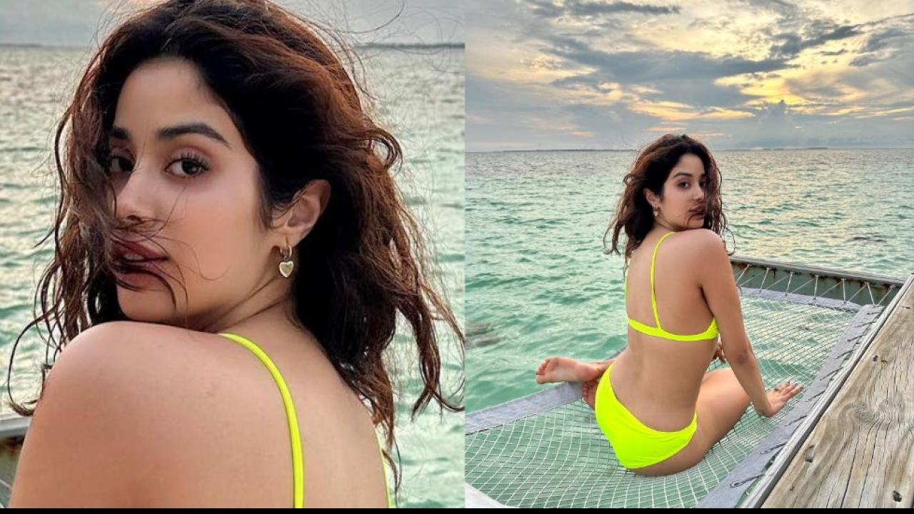 Janhvi Kapoor Sizzling Pics