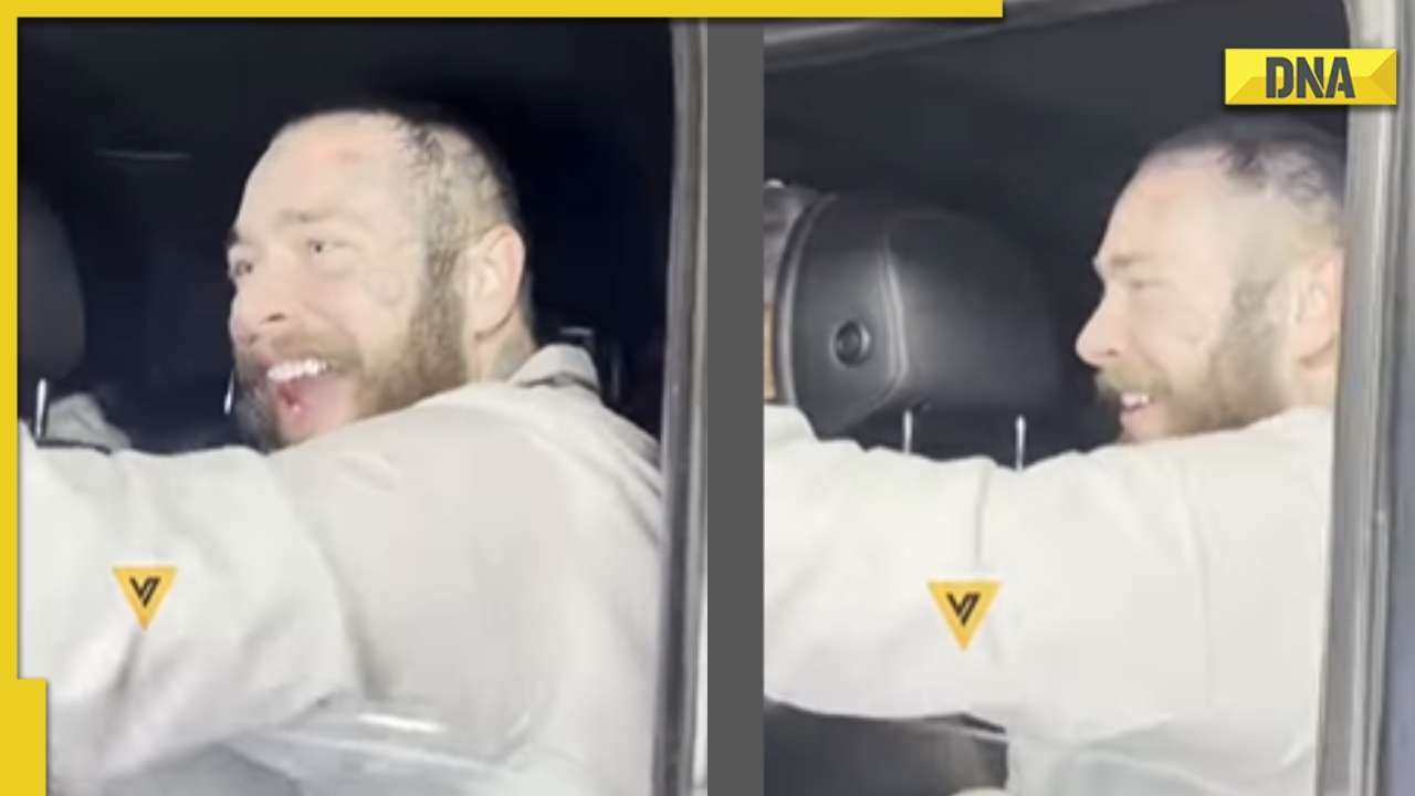 Post Malone greets paps as he arrives in India ahead of concert, fans