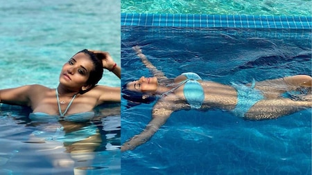 The bikini babe Monalisa