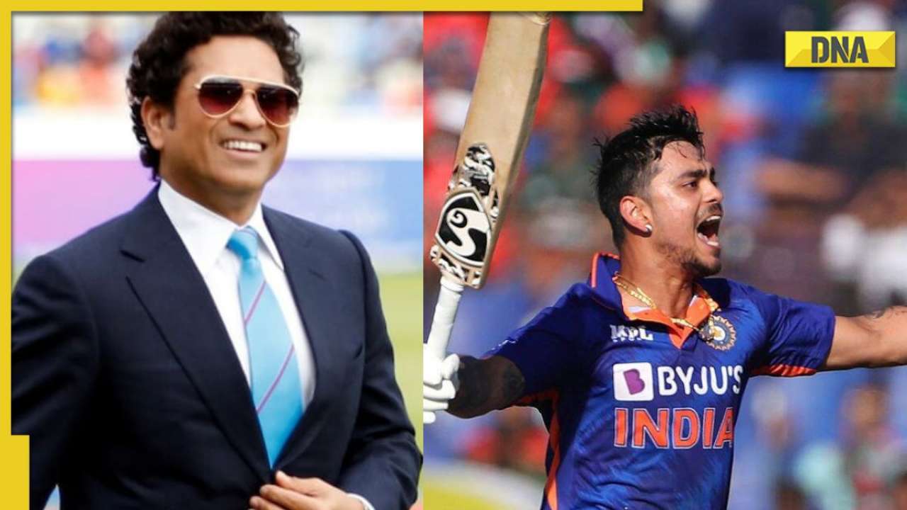 Sachin Tendulkar congratulates Ishan Kishan for his brilliant 210 runs knock in 3rd ODI vs Bangladesh