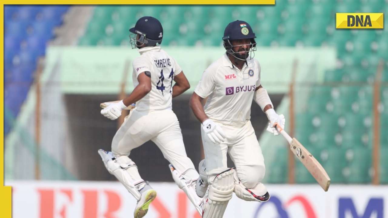 IND Vs BAN 1st Test: Shreyas Iyer-Cheteshwar Pujara Shine, India Reach ...