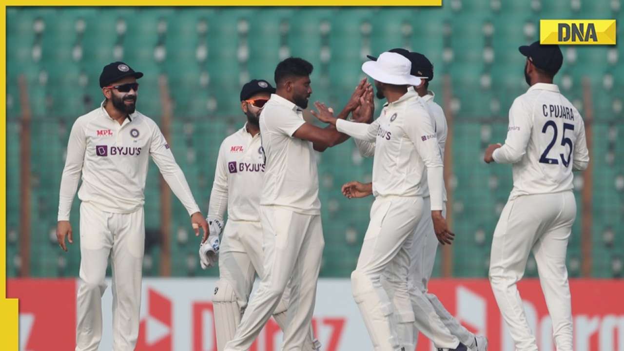 IND vs BAN 1st Test India record 404 runs in first innings, restrict