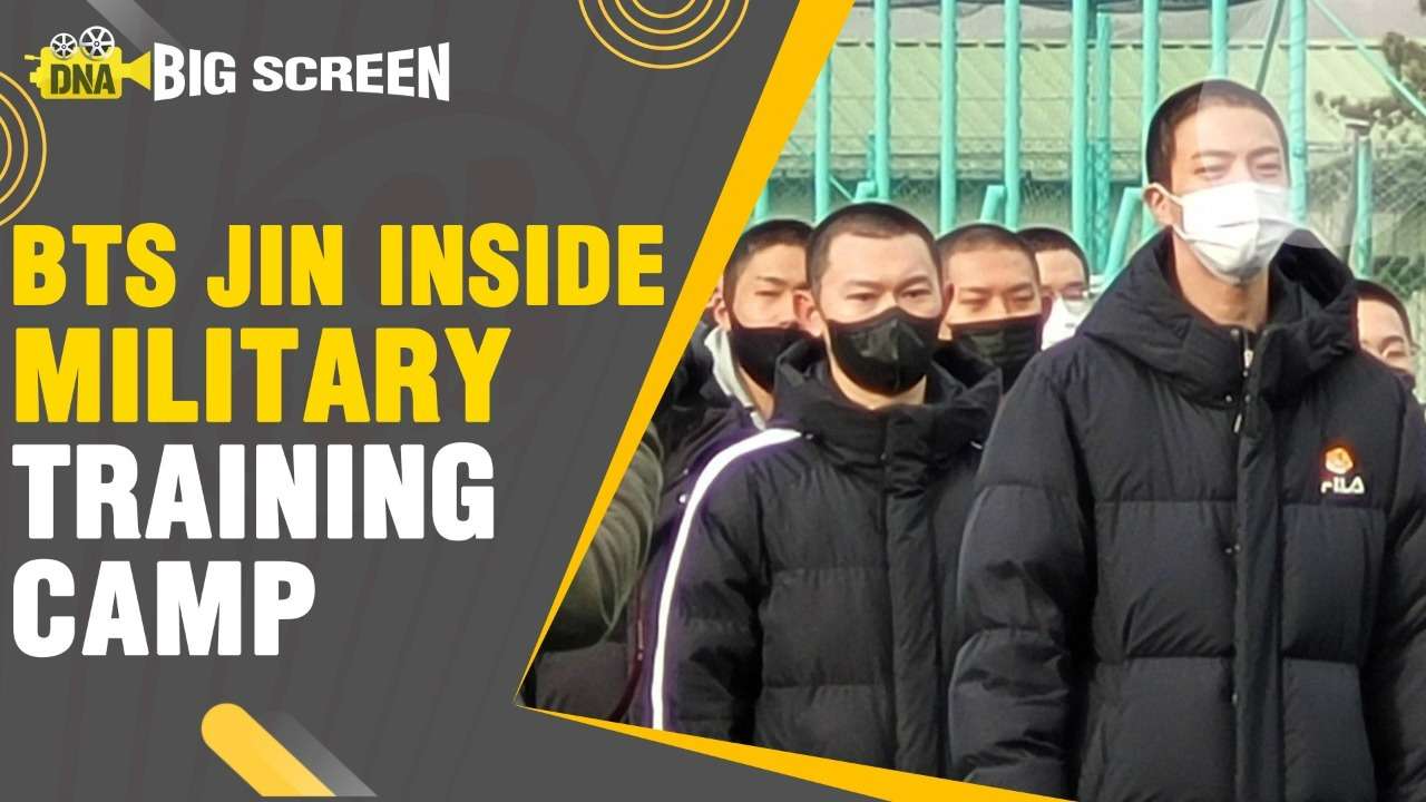 Watch: BTS Jin inside the military training camp in South Korea | DNA Big Screen