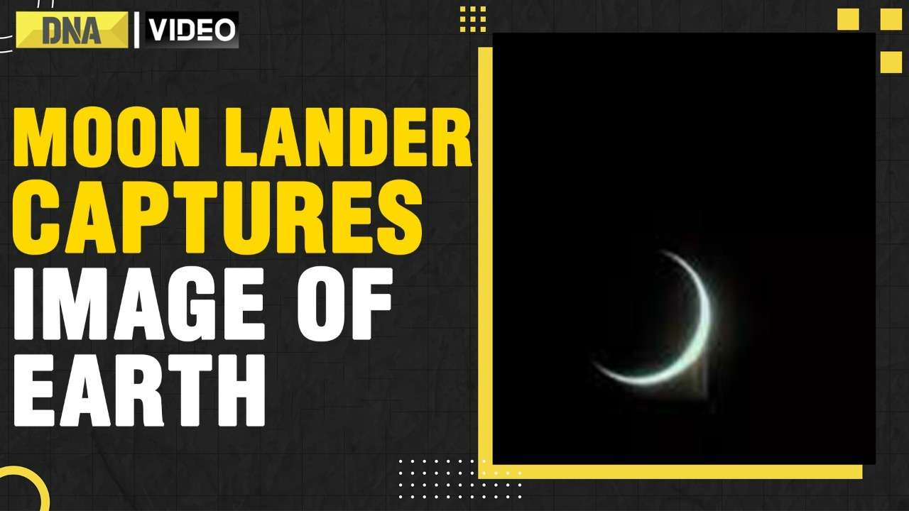 Watch: Image of 'crescent Earth' captured by first commercial moon lander