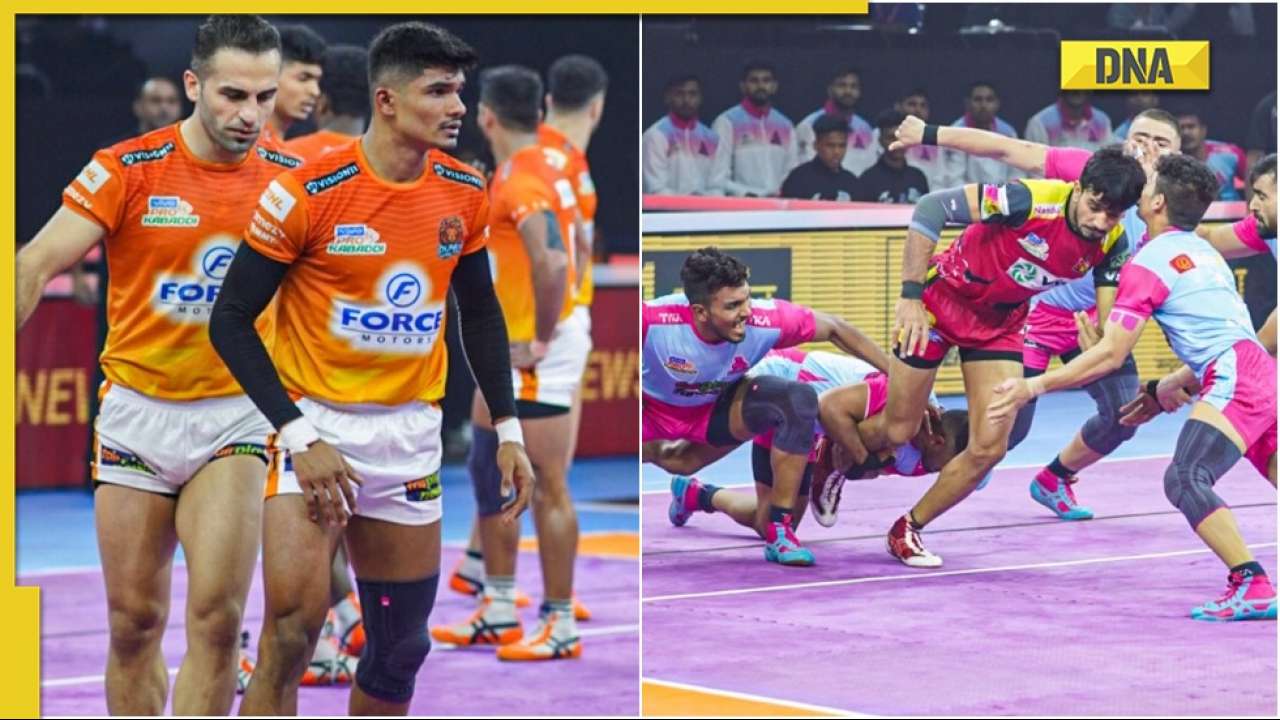 PKL 2022: Jaipur Pink Panthers beat Bengaluru Bulls 49-29, Puneri Paltan  edge Tamil Thalaivas 39-37 in thriller