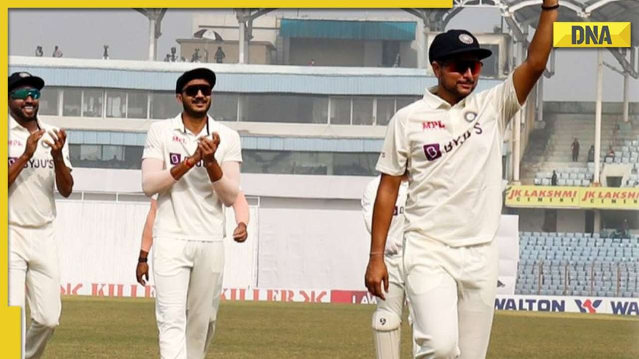 IND vs BAN: Kuldeep Yadav breaks R Ashwin, Anil Kumble's record with five-wicket haul in 1st Test 