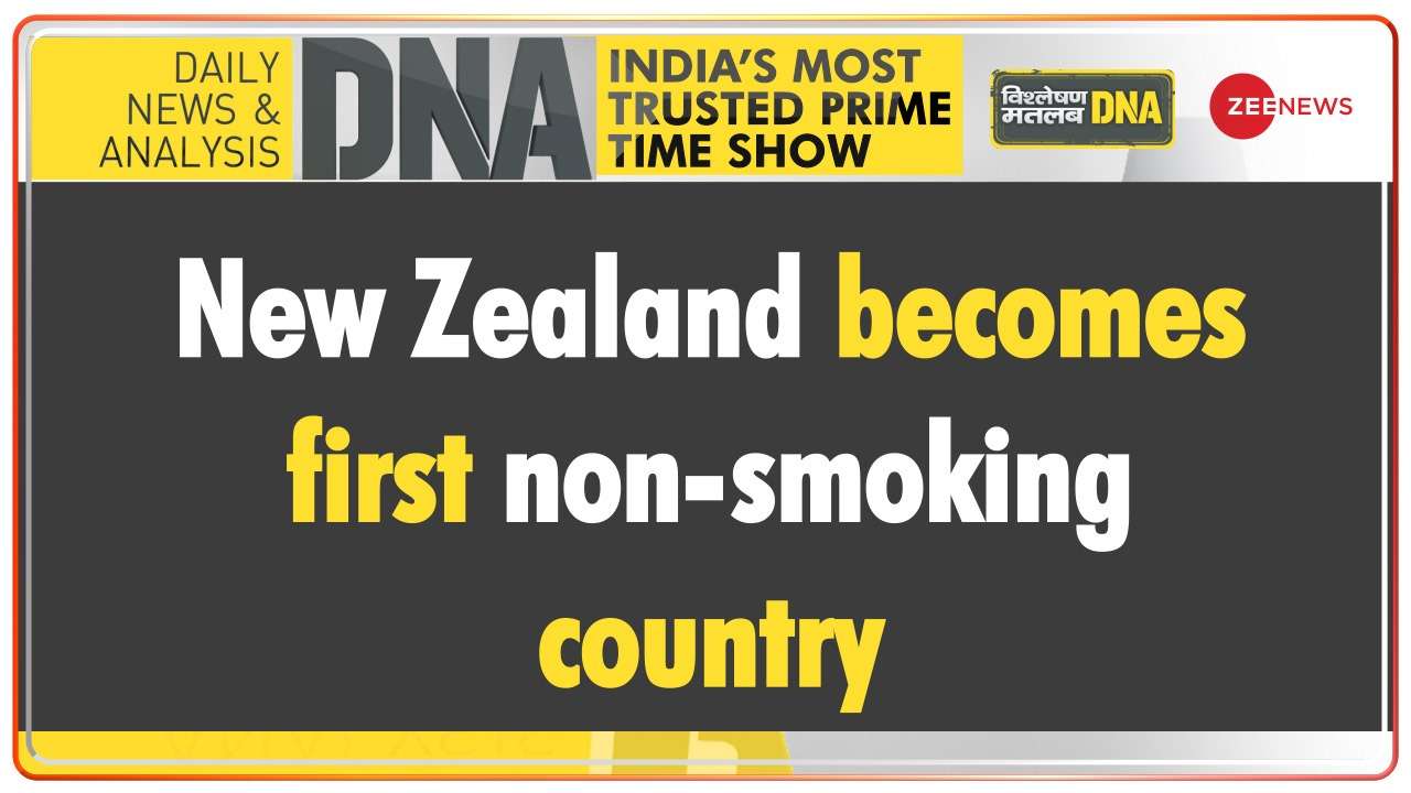DNA -  New Zealand becomes first non-smoking country.