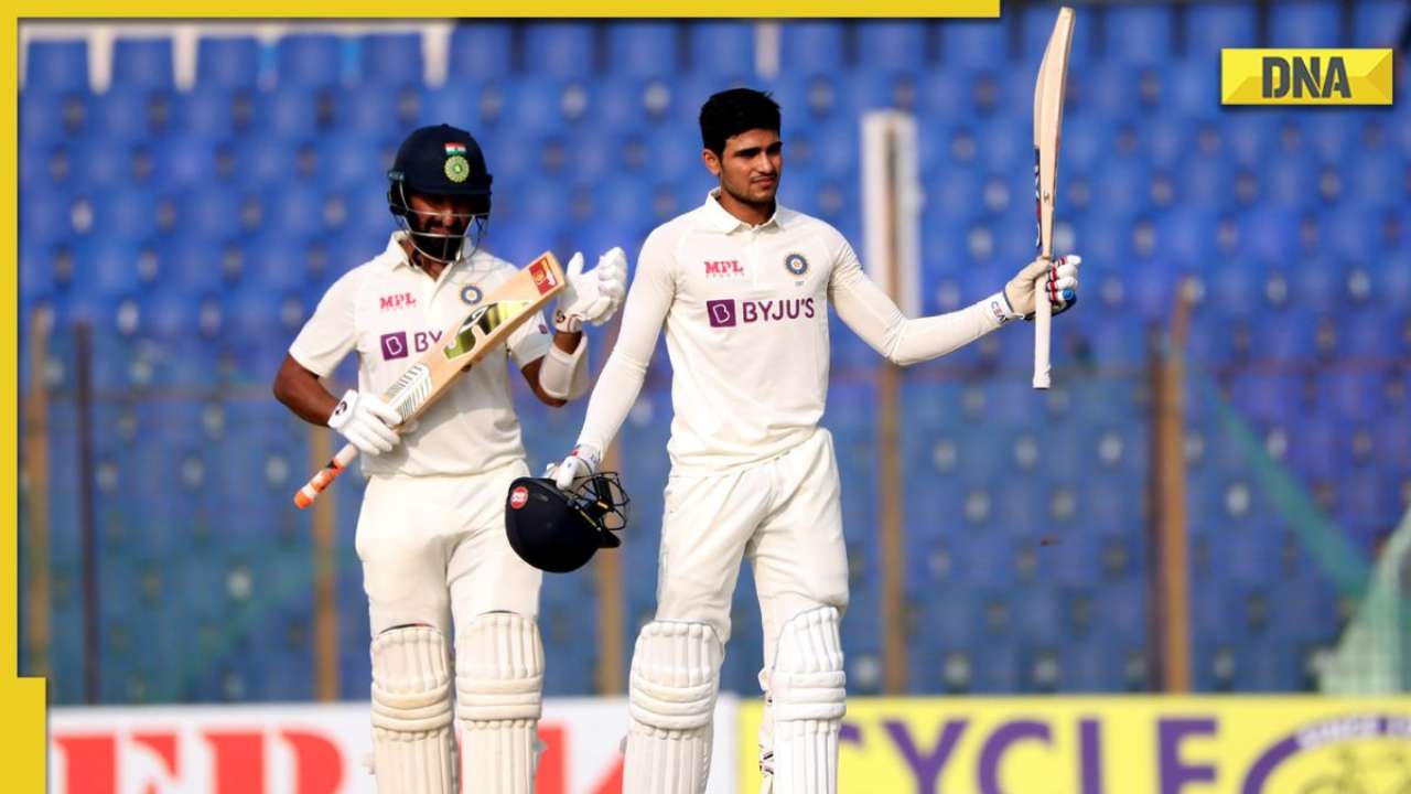 Ind vs ban 1st test: shubman gill becomes first indian opener to score test century in 2022