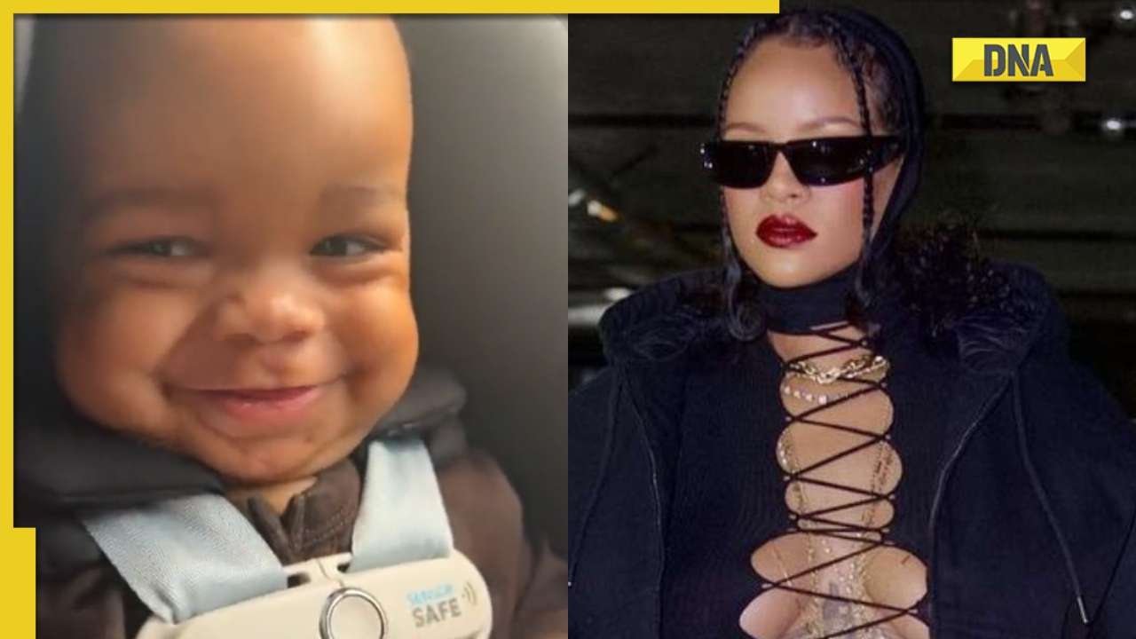 Rihanna reveals her baby boy's face for the first time, video goes viral