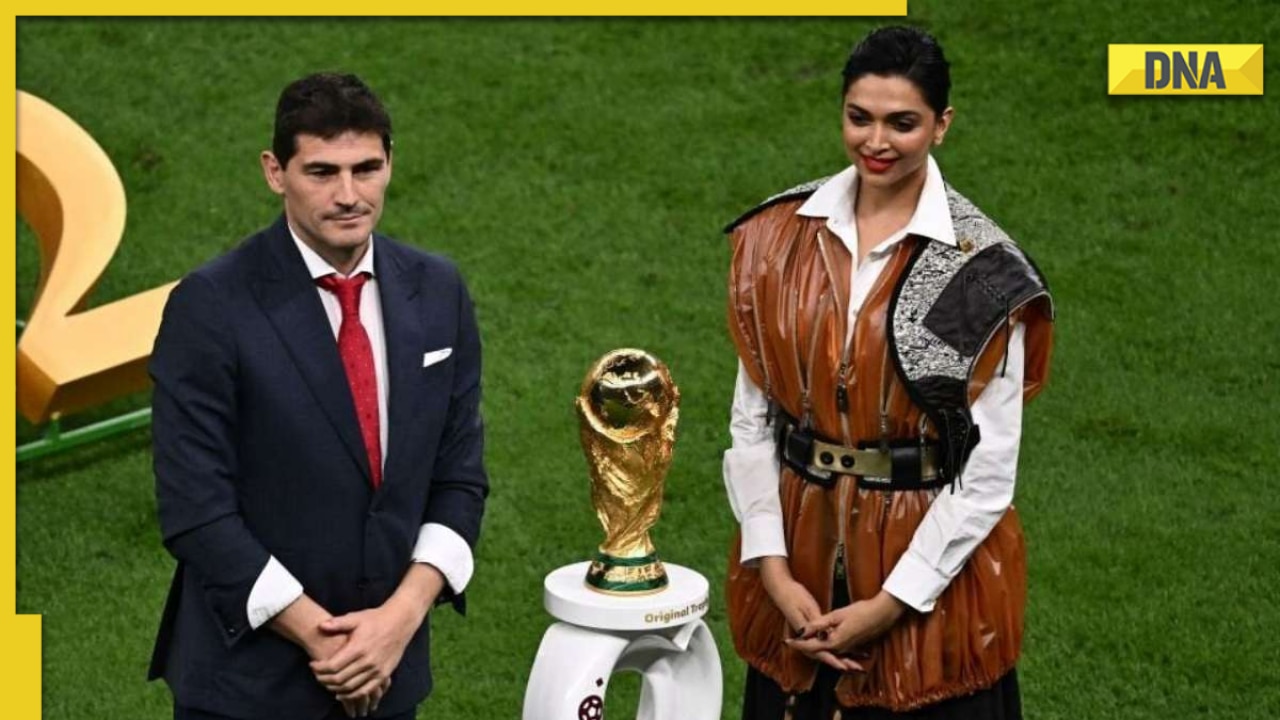 Watch: Actor Deepika Padukone leaving for Qatar to escort FIFA