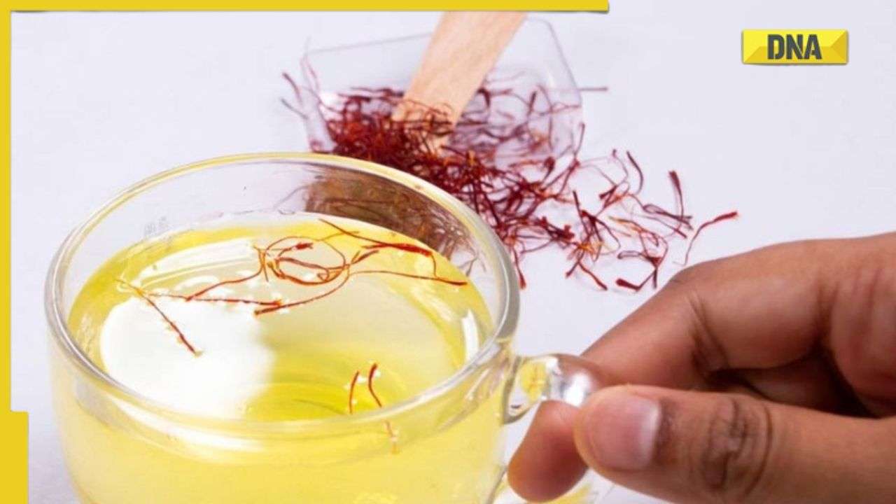 Saffron water Give yourself a health boost with Kesar pani this winter