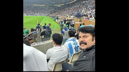 Mammootty At FIFA World Cup