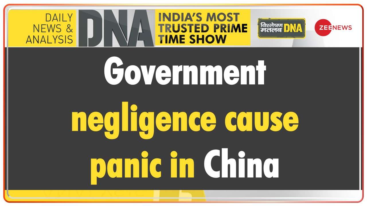 China: Government negligence cause panic in public