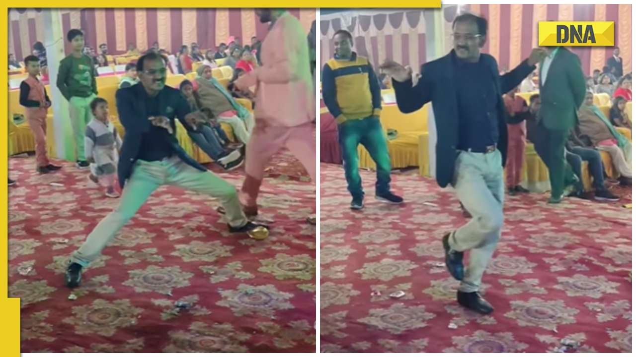 Elderly man dances to 'Jimmy Jimmy Aaja Aaja' in viral video, netizens say ' super se bhi upar'