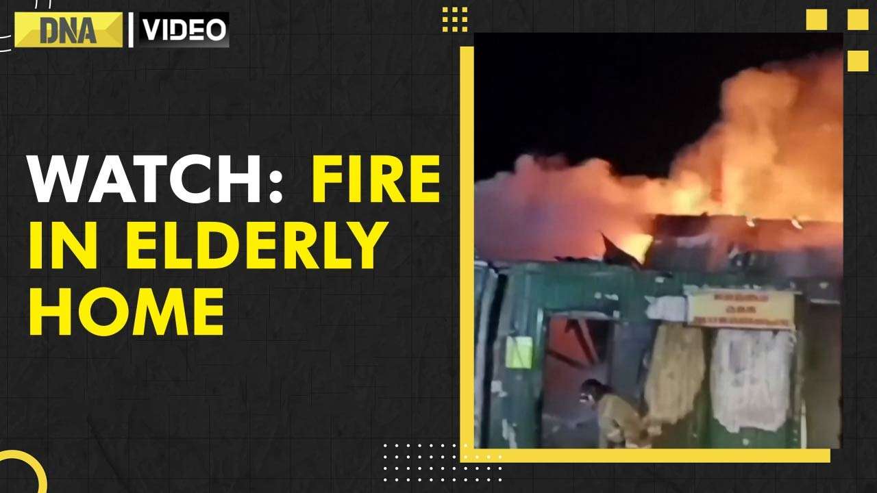 Russia: A fire ripped through old people's home...  | DNA News | World