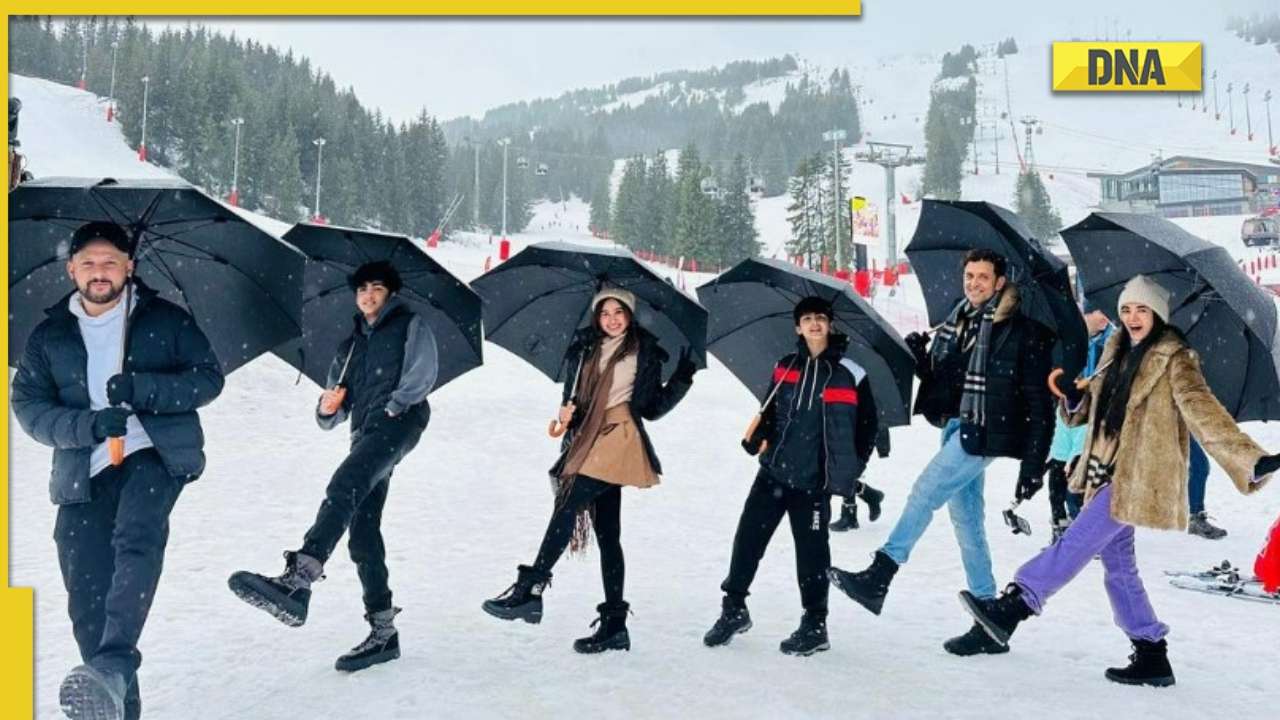 Hrithik Roshan drops snowy Christmas photo with girlfriend Saba Azad, sons Hrehaan-Hridaan, cousins Pashmina-Eshaan