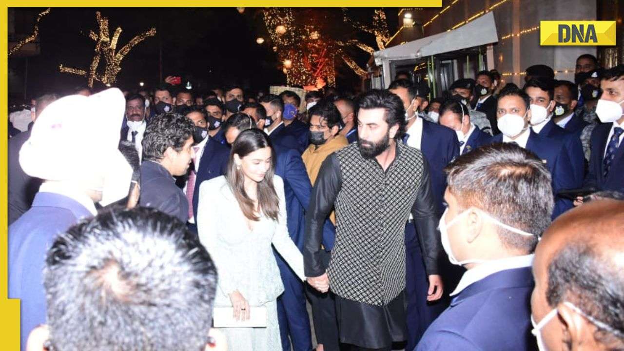 Alia Bhatt, Ranbir Kapoor arrive at Anant Ambani-Radhika Merchant's engagement; fans wonder why they didn't bring Raha