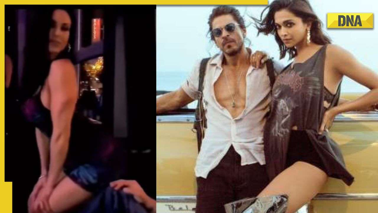 X Deepika Padukon India - Adult star Kendra Lust grooves to Shah Rukh Khan's Jhoome Jo Pathaan,  netizens say 'Bigg Boss mein aa kar manegi'