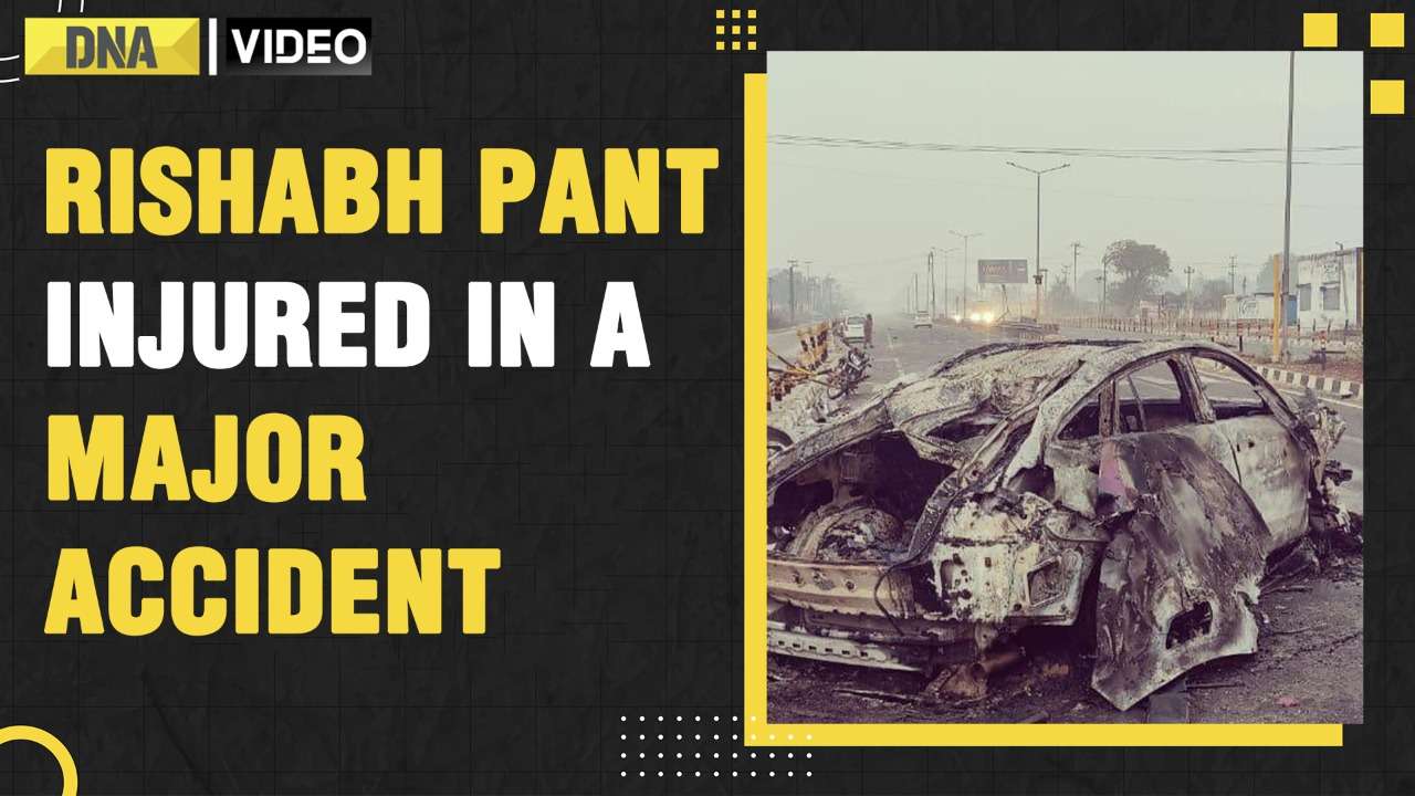 Watch: Rishabh Pant hospitalised after major road accident near Roorkee | Exclusive | DNA News