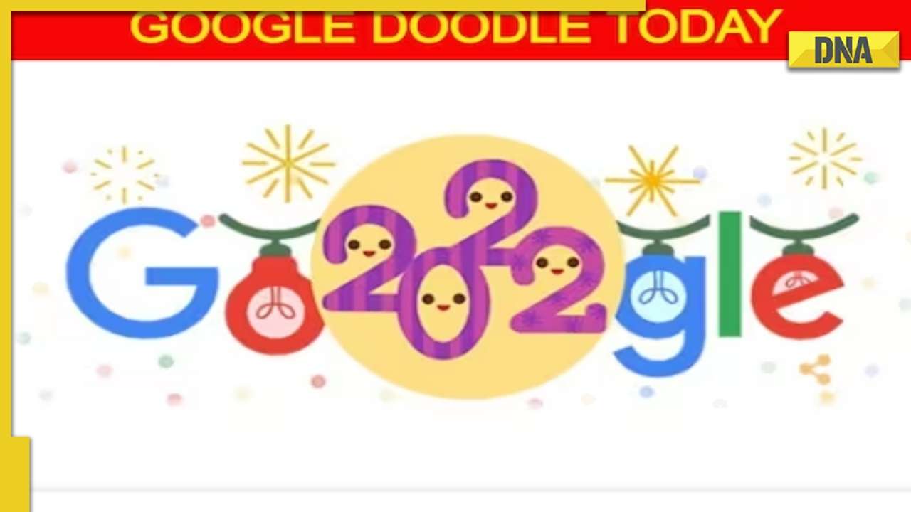 Google Doodle today Google celebrates last day of 2022 with New Year’s