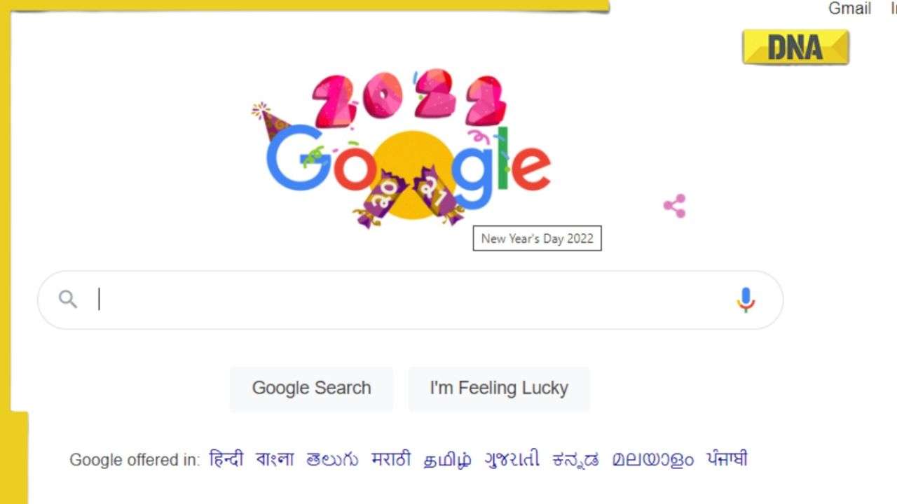 Google’s New Year 2022 Doodle is a special one From greetings, party