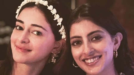 Ananya Panday and Navya Nanda share wonderful smiles in this cute photo