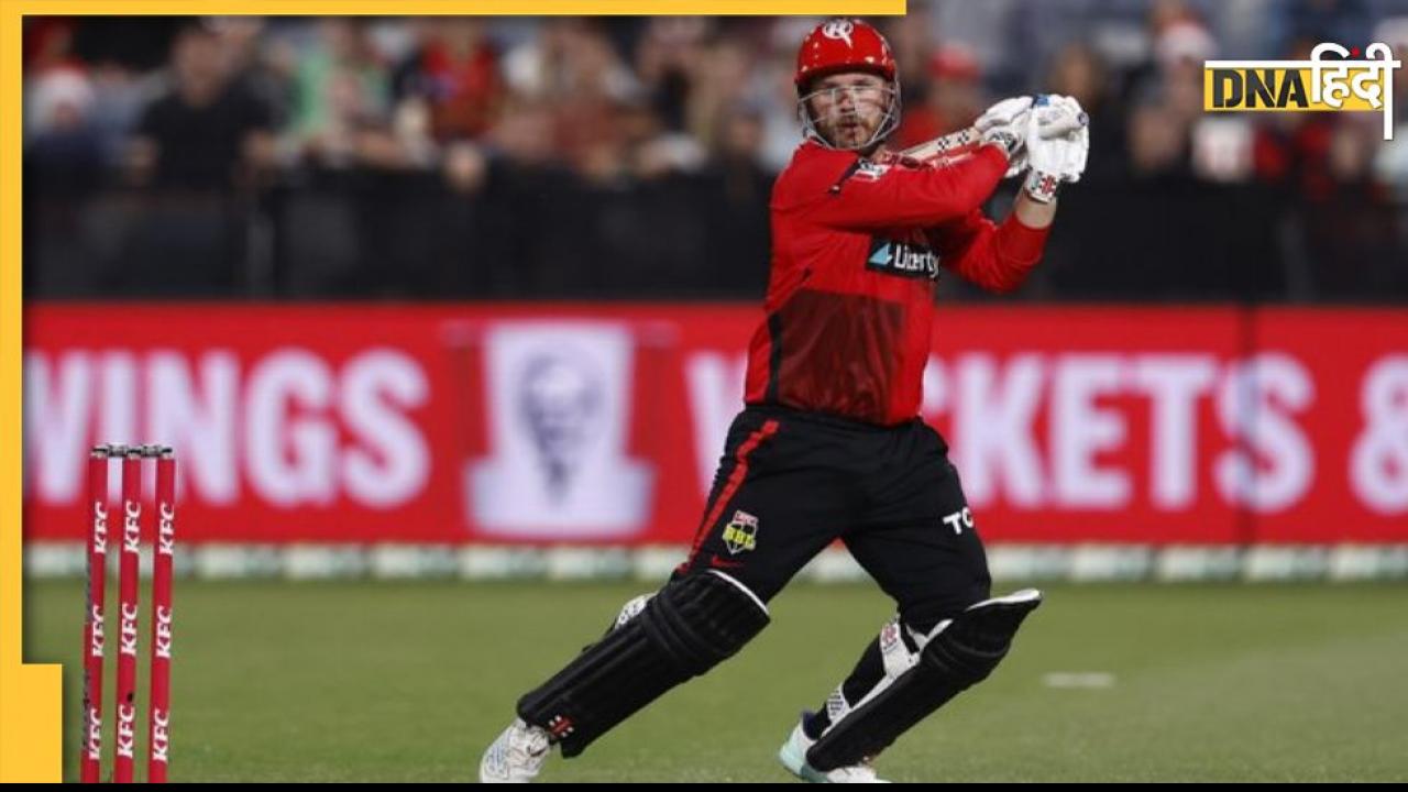BBL 12: Aaron Finch ने फिर मचाया हाहाकार, मैदान पर कर दी छक्के-चौकों की बरसात