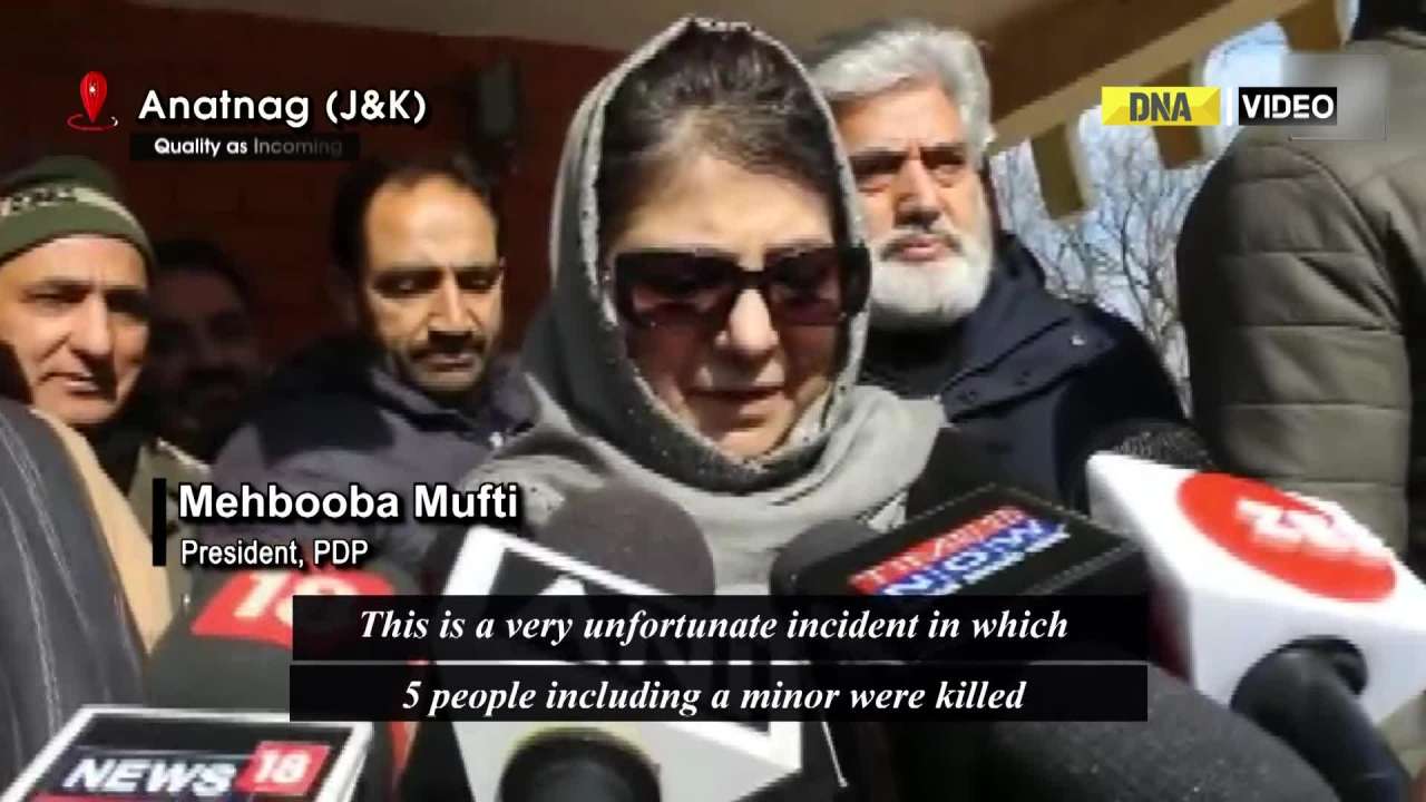 “This is loss of J&K…” says Mehbooba Mufti on Rajouri terror attack