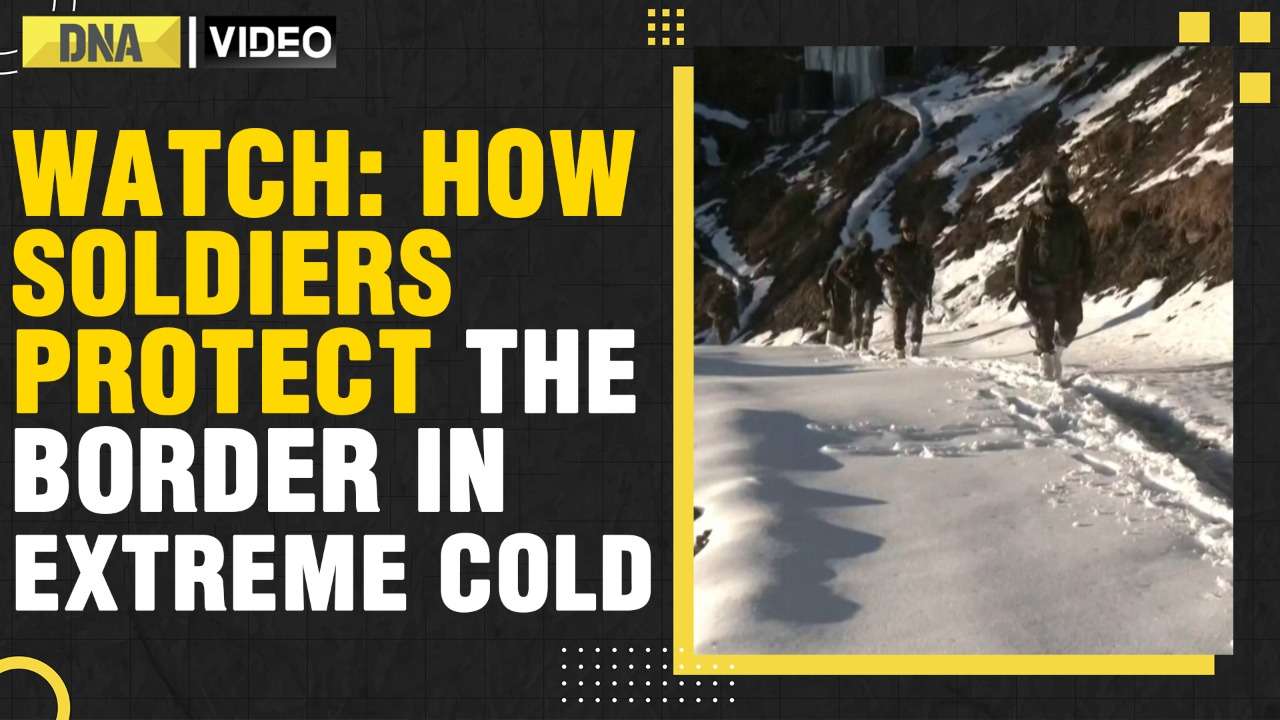 Do you wonder how Indian army soldiers are patrolling the border amid chilly weather, snow?