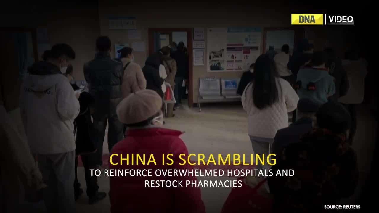 As COVID rips across China, It's worrisome that elderly in China are waiting to get treated...