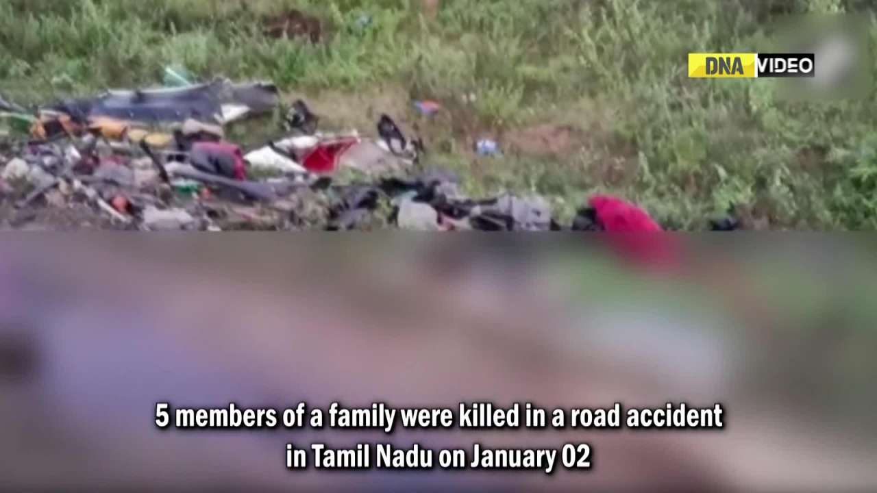 TN: 5 members of a family killed after vehicles collide with each other at NH in Cuddalore
