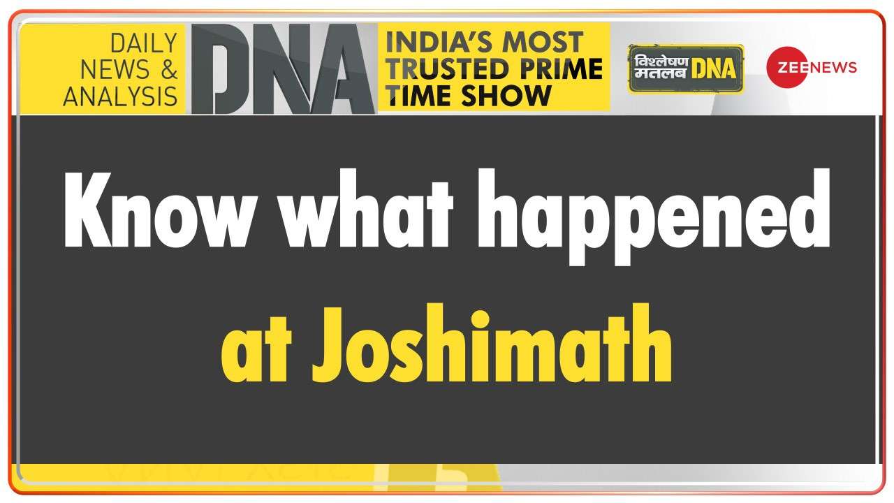 DNA | Know what happened at Joshimath