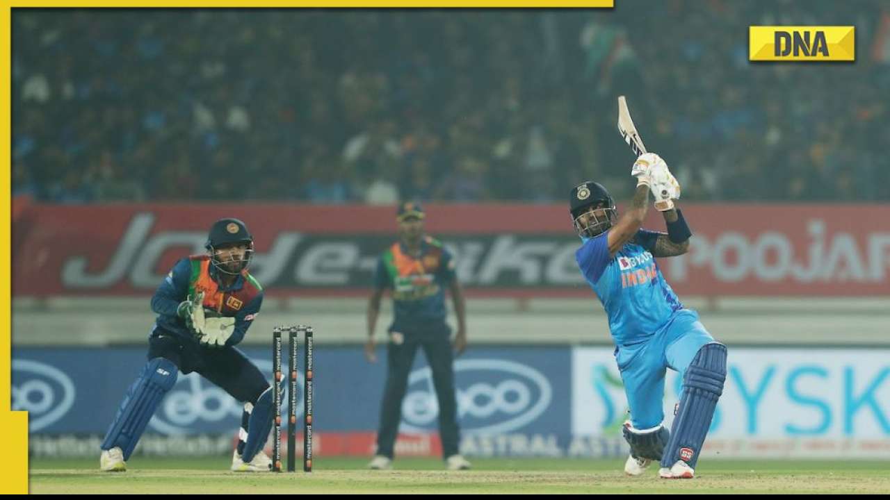 IND vs SL 3rd T20I: Suryakumar Yadav joins Rohit Sharma in elusive list with stunning century at Rajkot