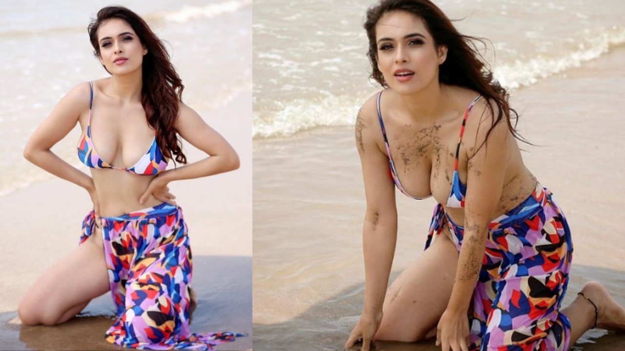 Neha Malik bold bikini photos 