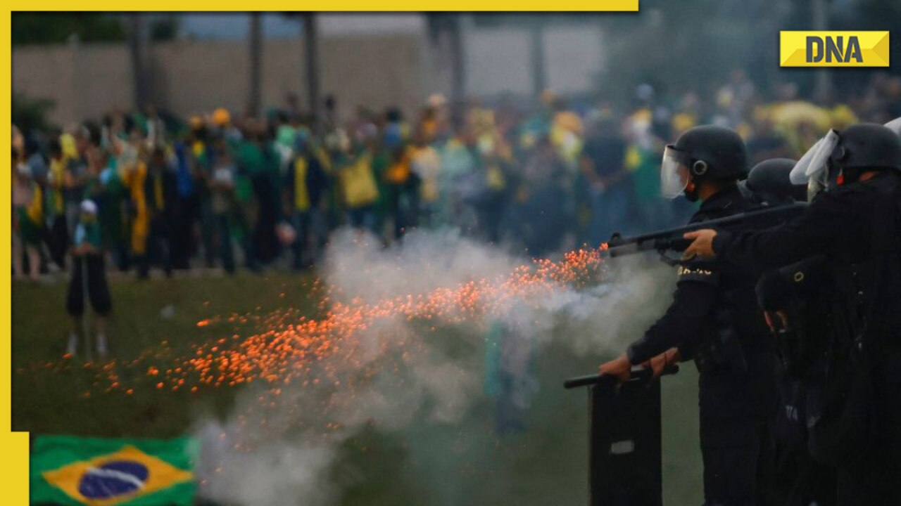 Brazil riots Supporters of exPresident Bolsonaro storm Congress