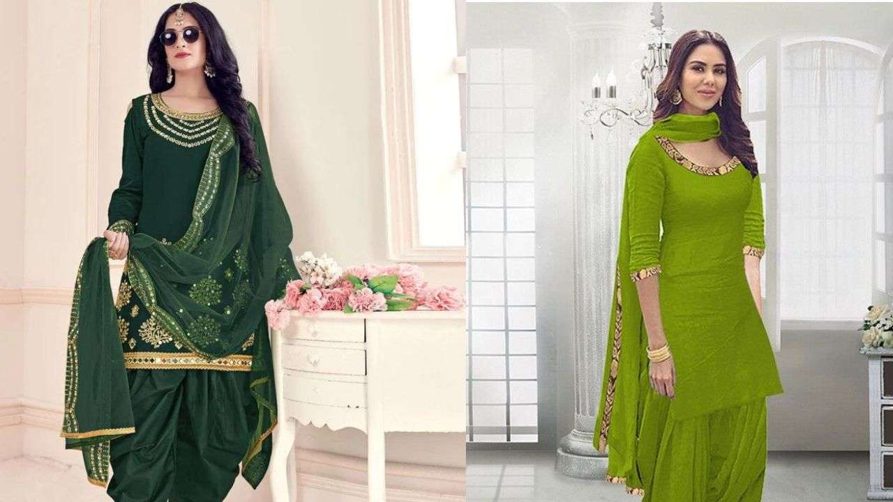 Punjabi dress for lohri function best sale