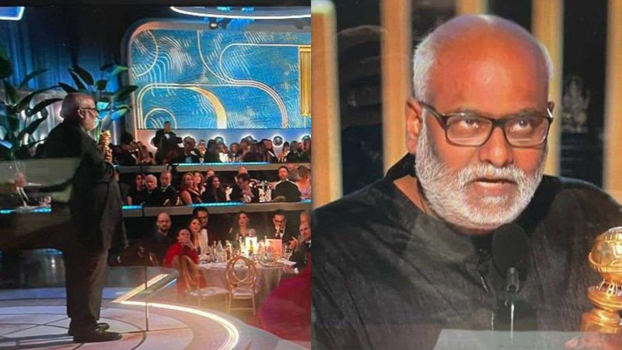 The winning speech of MM Keeravani