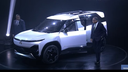 Tata Sierra EV concept at Auto Expo 2023