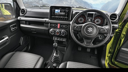 Maruti Suzuki Jimny's interiors comes with all the bells and whistles