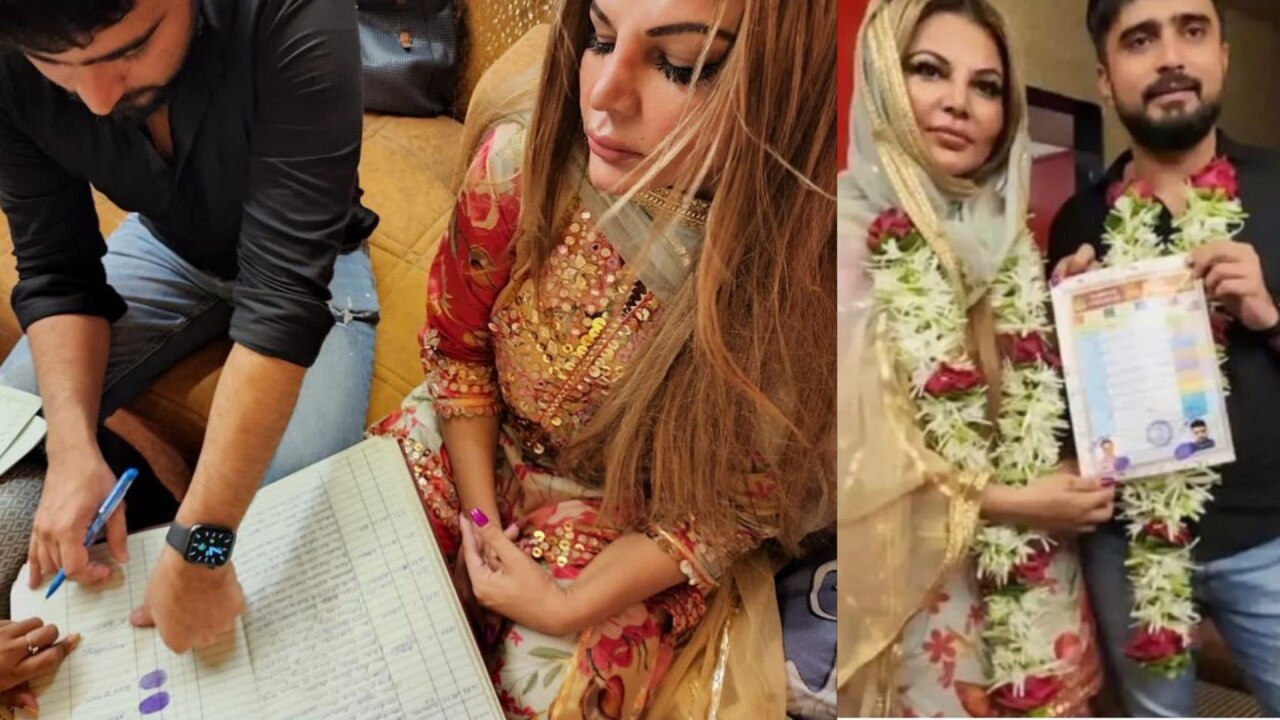 Rakhi Sawant and Adil Khan Wedding