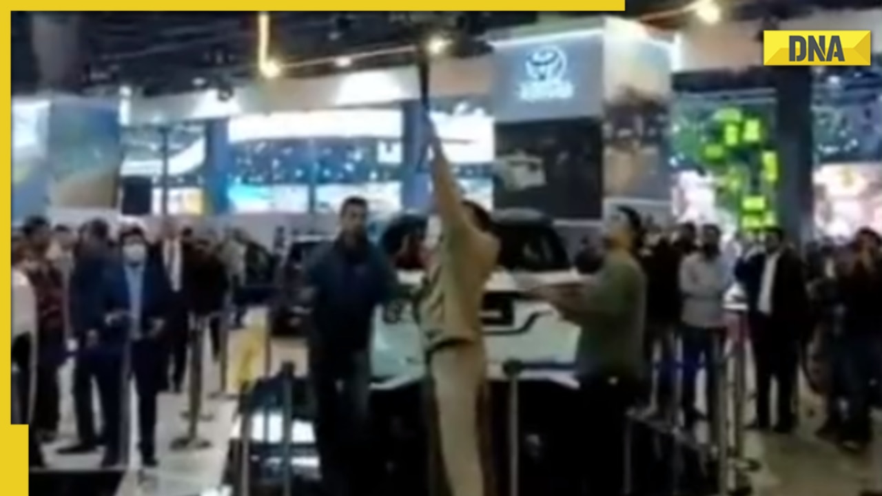 Auto Expo 2023 in Greater Noida Fire above Toyota’s most expensive car