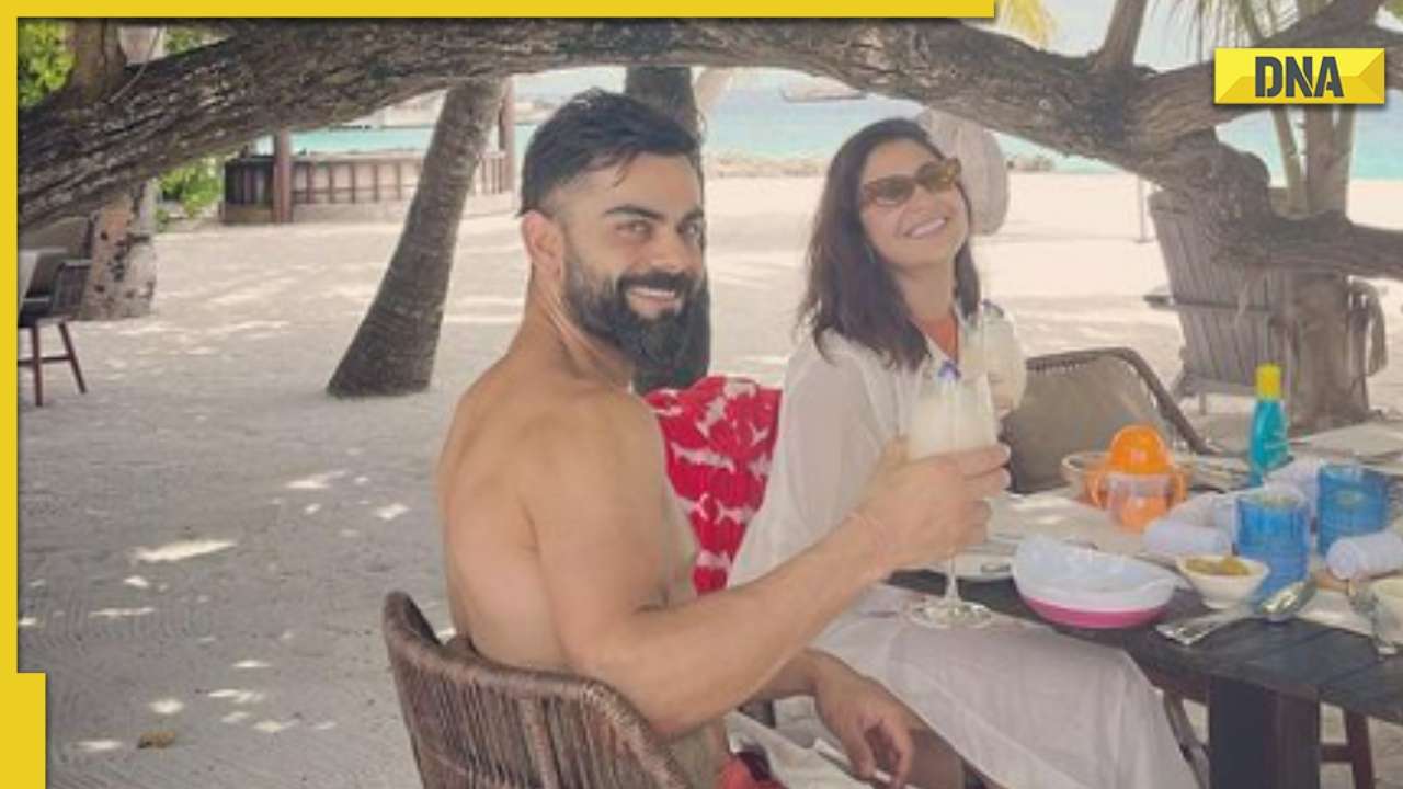 Virat Kohli And Anushka Sharma Xxx Video - Virat Kohli shares romantic photo with Anushka Sharma from beach date, fans  joke 'Vamika clicked this