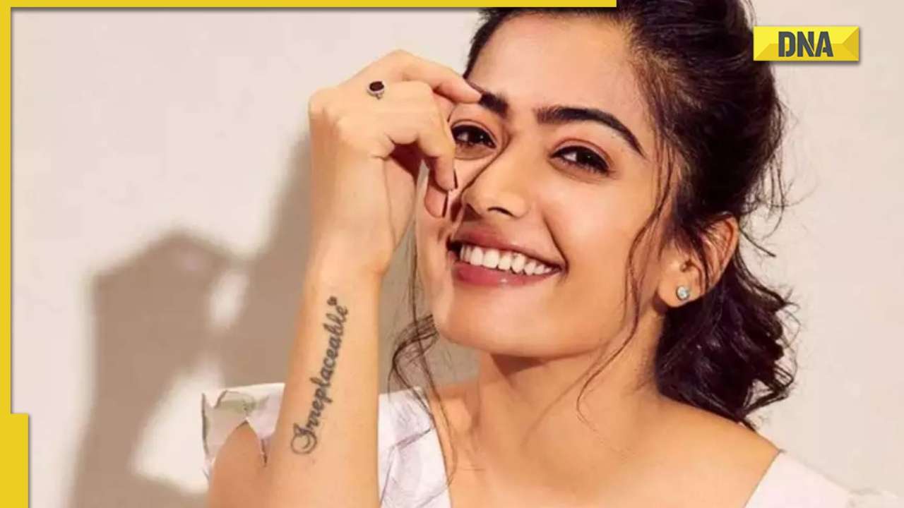 Indian Celebs Rashmika Mandanna tattoo