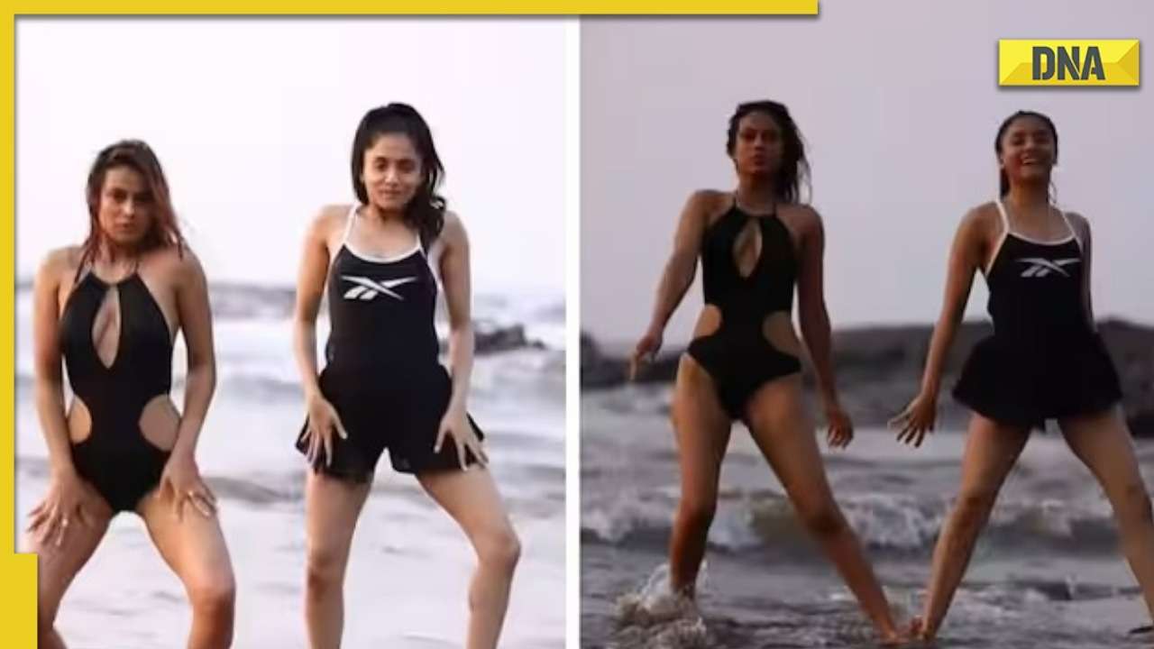 WATCH: Nia Sharma shows sizzling dance moves at a beach in sexy bikini, video goes VIRAL