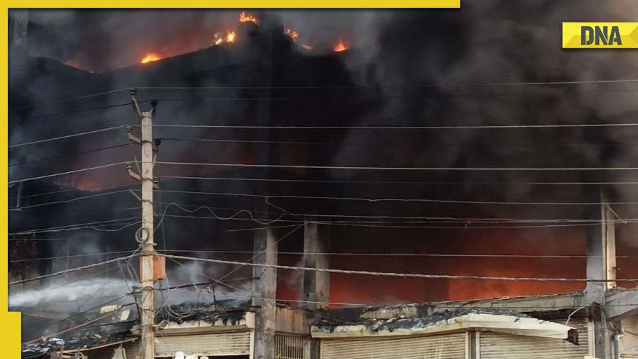 Massive fire breaks out again at Delhi factory where blaze killed 27 last year