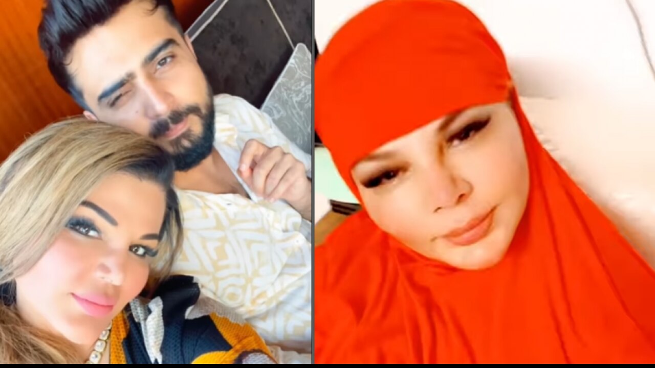 Rakhi Sawant Shares Emotional Video In Burqa