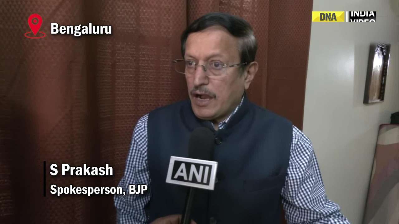 BJP leader S Prakash: Karnataka Congress leaders using abusive language against political opponents