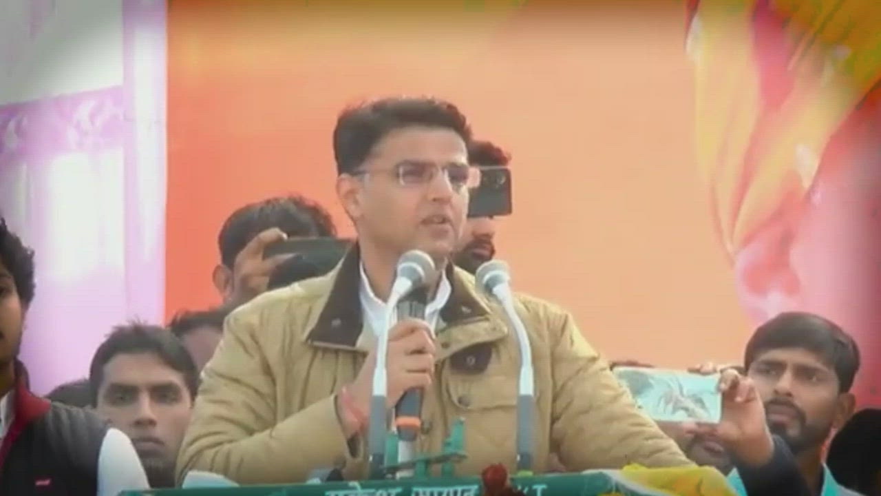 Sachin Pilot continues to attack Gehlot government over exam paper leak cases | DNA India News
